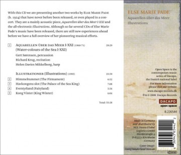 Sorensen: Aquarellen Uber Das Meer [CD]