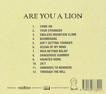 Are You A Lion: Are You A Lion [CD]
