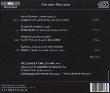 Chaushian: Armenische Rhapsodie [CD]