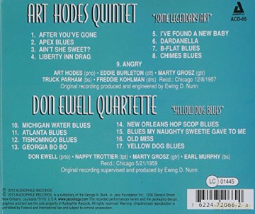 Art Hodes & Don Ewell: Art Hodes Quintet & Don Ewell [CD]