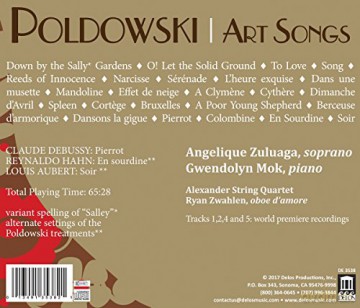 Zuluaga,Angelique: Art Songs [CD]