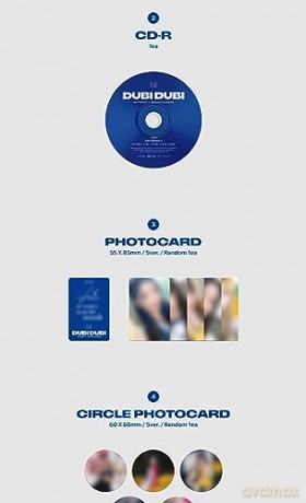 Artbeat V: Artbeat Dubi Dubi 1st Single Album Cd+Photobook+Photocard+Circle Photocard+Sticker+Postcard+Tracking Sealed [CD]