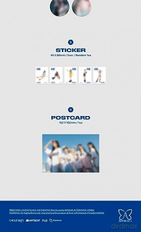 Artbeat V: Artbeat Dubi Dubi 1st Single Album Cd+Photobook+Photocard+Circle Photocard+Sticker+Postcard+Tracking Sealed [CD]