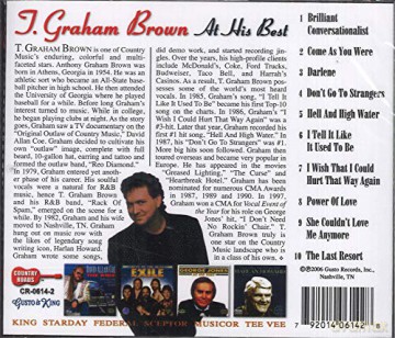 T Graham Brown: At His Best [CD]