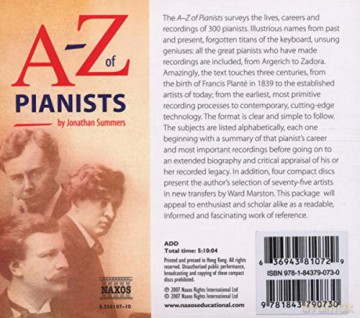 A-Z Of Pianists [4CD]