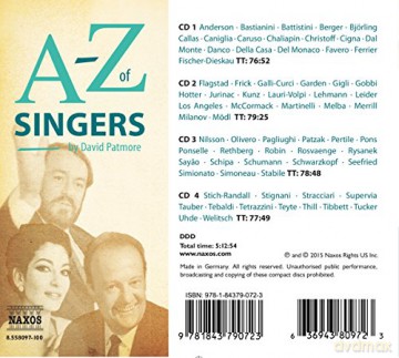 Baker: A-Z Of Singers [4CD]