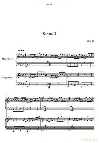 Bach: Sonata No. 2 In C Minor, Bwv 526 [CD]