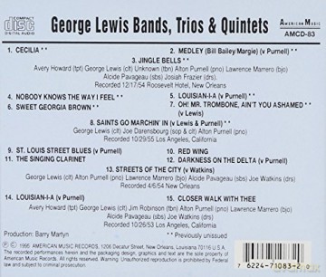 George Lewis: Bands Trios Quintets [CD]