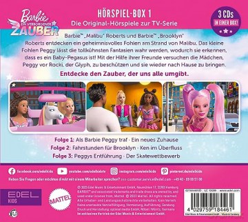 Barbie: Barbie - Ein Verborgener Zauber: Hörspiel-Box (Folge 1 - 3) - Die Original-Hörspiele Zur Tv-Serie [3CD]