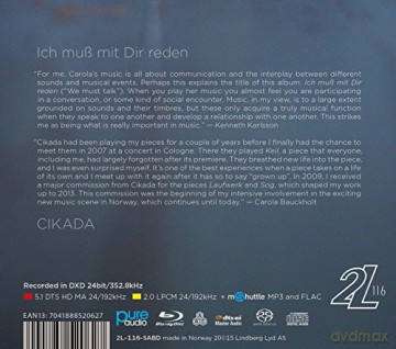 Cikada: Bauckholt: Ich Muss Mit Dir Reden [2CD]