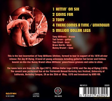 Tony Williams Lifetime: Berkeley 1979 [CD]