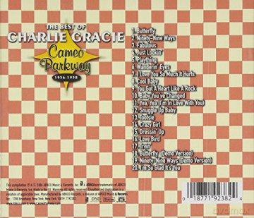Charlie Gracie: Best Of 1956-1958 [CD]