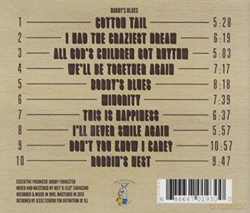 Bobby Forrester: Bobby's Blues [CD]