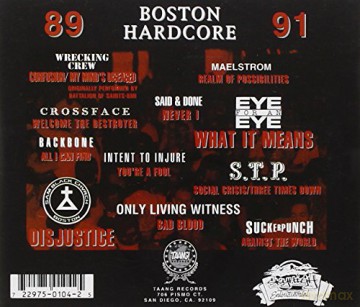 Boston Hardcore 89-91 [CD]