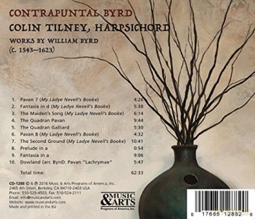 Colin Tilney: Byrd: Contrapuntal Byrd - Werke Für Cembalo [CD]