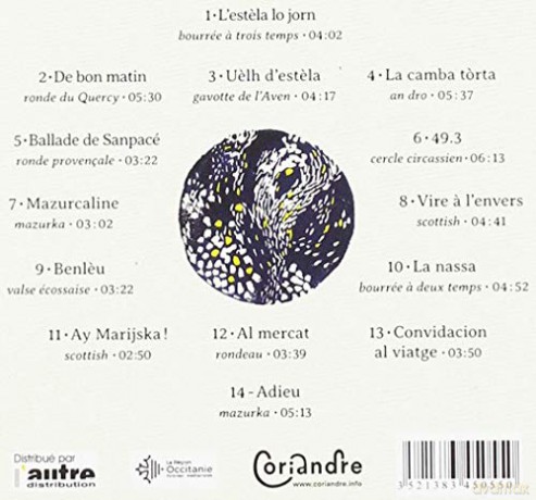Coriandre: Camin D'estelas [CD]