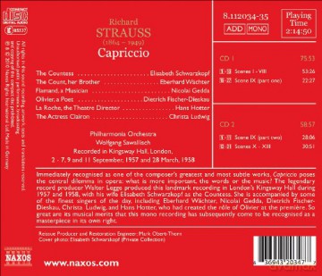 Sawallisch: Capriccio [2CD]