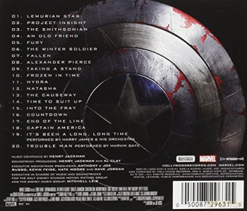 Henry Jackman: Captain America: The Winter Soldier [CD]