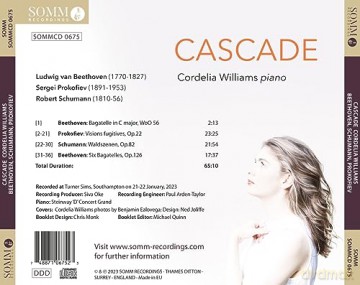 Williams: Cascade [CD]