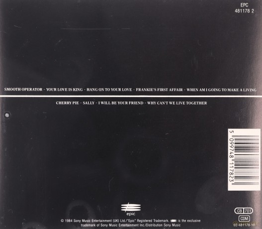 Sade: Cd Diamond Life [CD]