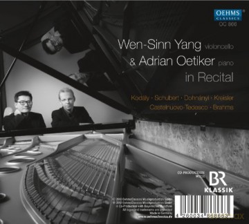 Yang,Wen-Sinn: Cellorecital [CD]