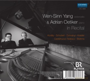 Yang,Wen-Sinn: Cellorecital [CD]