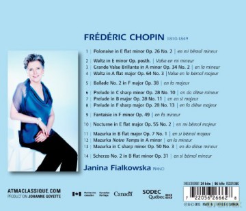 Fialkowska,Janina: Chopin Recital 2 [CD]
