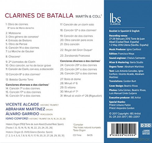 Alcaide,Vincente: Clarines De Batalla [CD]