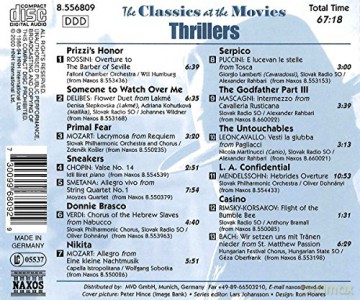 Classics At The Movies-Thril [CD]