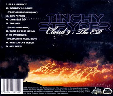 Tinchy Stryder: Cloud 9: The Ep [CD]