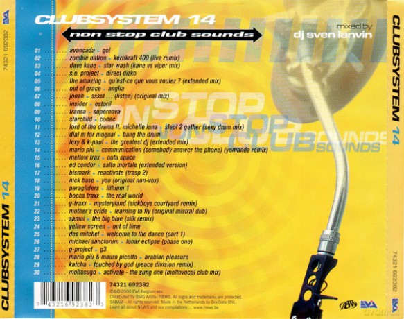 Compilation: Club System Vol 14 [CD]