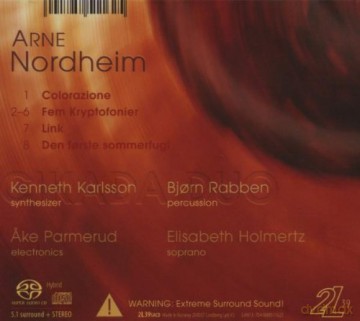 Cikada Duo: Colorazione/Fem Kryptofonier [CD]
