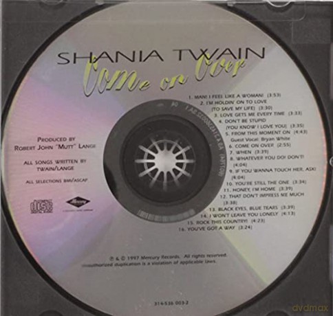 Twain,Shania: Come On Over U.S Version [CD]