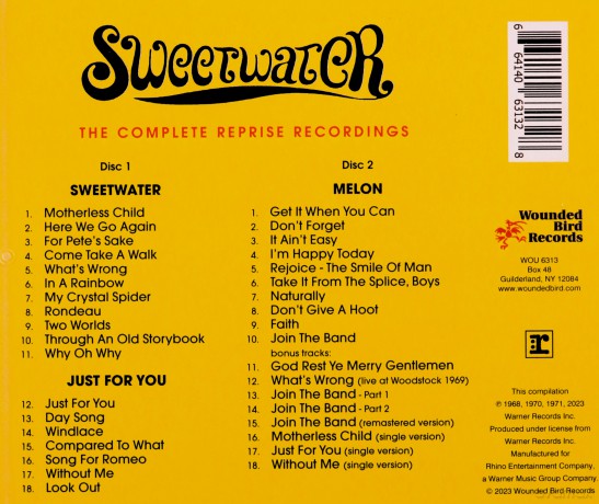 Sweetwater: Complete Reprise Recordings [2CD]