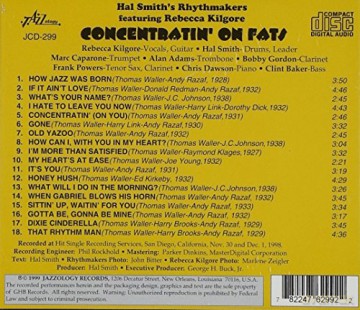 Hal Smith's Rythmakers: Concentratin' On Fats [CD]