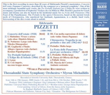 Michailidis: Concerto Dell'estate [CD]
