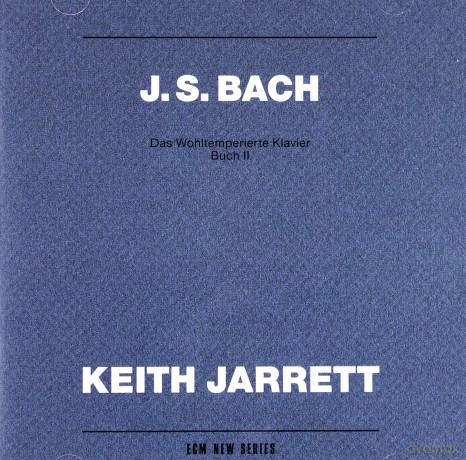 Jarrett: Bach:Das Wohltemper. Klavier Book 2 [2CD]