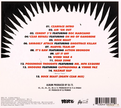 Inspectah Deck: Czarface [CD]