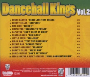 Dancehall Kings Vol.2 [CD]