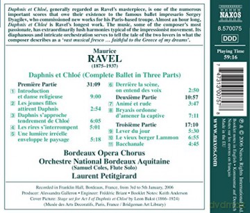 Petitgirard: Daphnis Und Chloe [CD]