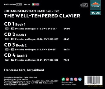 Cera: Das Wohltemperierte Klavier [4CD]