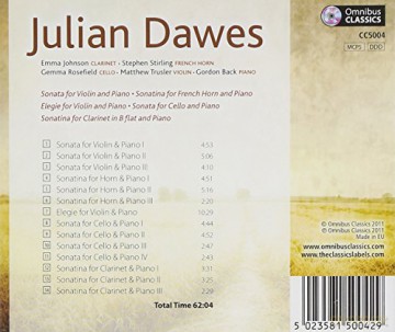 Dawes:Various Works [CD]