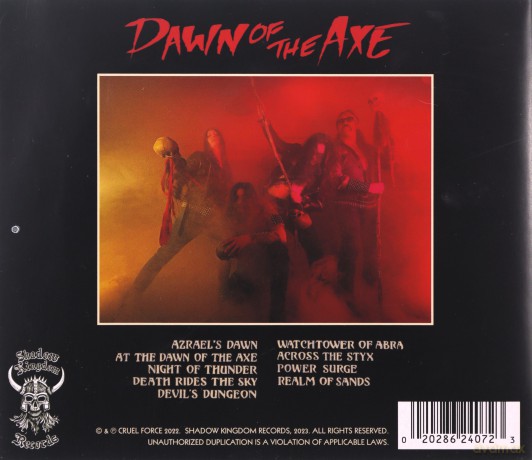Cruel Force: Dawn Of The Axe [CD]
