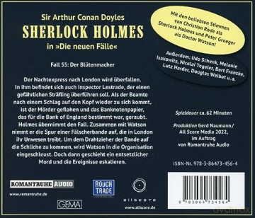Sherlock Holmes: Der Blütenmacher (Neue Fälle 55) [CD]