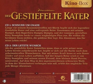 Gestiefelte Kater,der: Der Gestiefelte Kater - Kino-Box (1 + 2) - Die Original-Hörspiele Zu Den Kinofilmen [2CD]