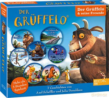 Grüffelo,der: Der Grüffelo Und Seine Freunde - Die Original-Hörspiele Zu Den Filmen In Einer Box [3CD]