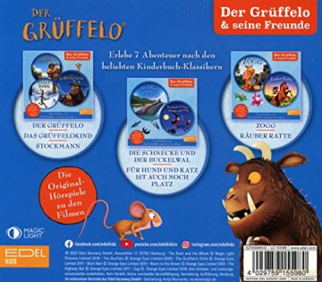 Grüffelo,der: Der Grüffelo Und Seine Freunde - Die Original-Hörspiele Zu Den Filmen In Einer Box [3CD]