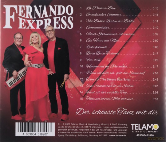 Fernando Express: Der Schönste Tanz Mit Dir [CD]