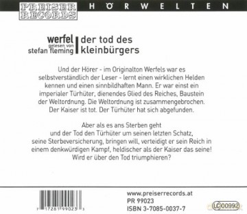 Fleming,Stefan: Der Tod Des Kleinbürgers [2CD]