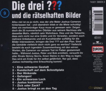 Die Drei 9: Die Drei Fragezeichen - Folge 9: Und Die Rätselhaften Bilder [CD]